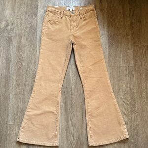 Frame Denim Camel Flare Pants